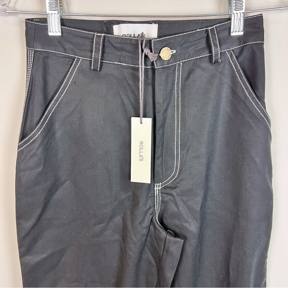 NEW Free People x Rolla’s Carpenter Pants size XS / 6 - Picture 2 of 11